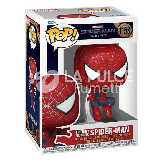 SPIDER-MAN MARVEL:  SPIDER-MAN NO WAY HOME FRIENDLY- VINYL FIGURE #  1158 - POP FUNKO