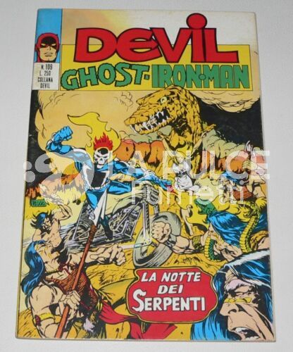 L'INCREDIBILE DEVIL #   109: LA NOTTE DEI SERPENTI