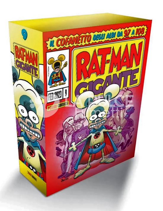 RAT-MAN GIGANTE COFANETTO VUOTO #     9 - RAT-MAN GIGANTE 97/108