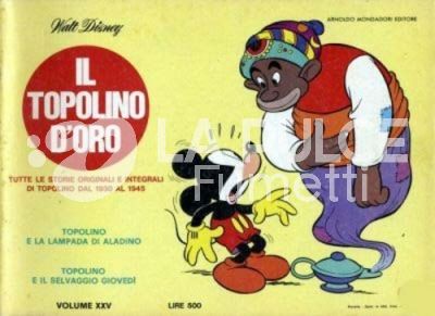 TOPOLINO D'ORO #    25