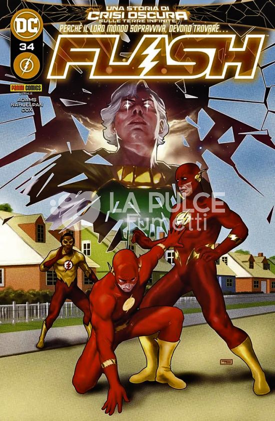 FLASH #    34 - CRISI OSCURA SULLE TERRE INFINITE