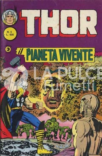 THOR SECONDA SERIE #     5: IL PIANETA VIVENTE