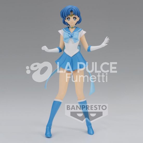 PRETTY GUARDIAN SAILOR MOON ETERNAL MOVIE: SUPER SAILOR MERCURY GLITTER & GLAMOURS 2 STATUE