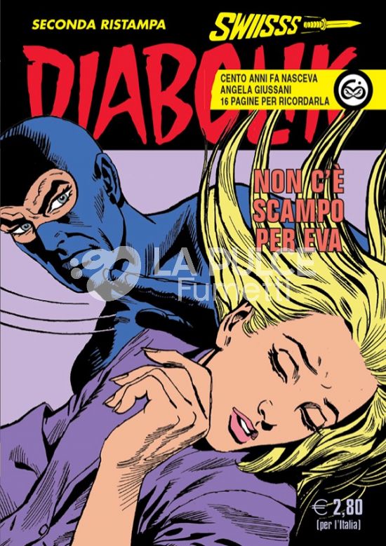 DIABOLIK SWIISSS #   337: NON C'E SCAMPO PER EVA