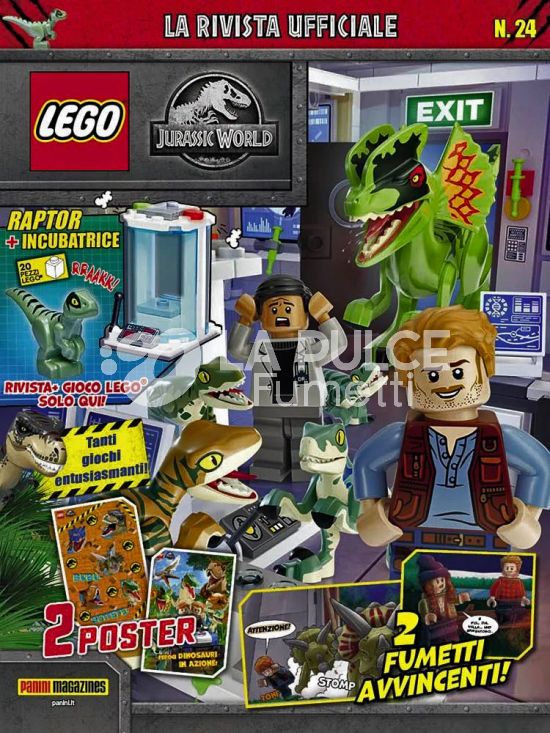 SUPER PANINI #    32 - LEGO JURASSIC WORLD 24