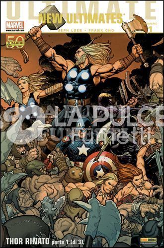 ULTIMATE COMICS 5/7  NEW ULTIMATES 1/3 THOR RINATO   COMPLETA NUOVI