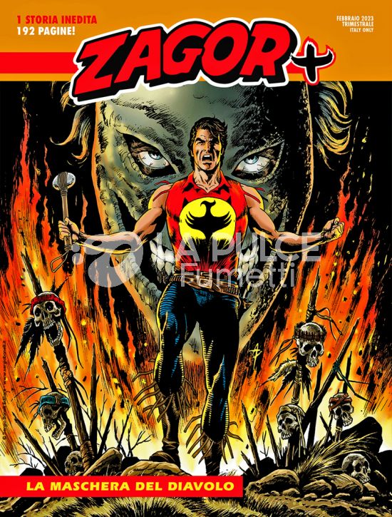 ZAGOR MAXI #    49 - ZAGOR PIÙ 8: LA MASCHERA DEL DIAVOLO