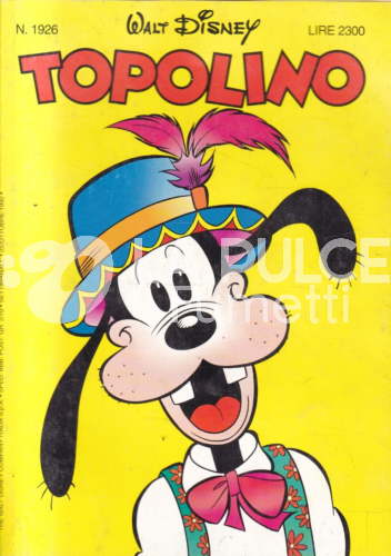 TOPOLINO LIBRETTO #  1926