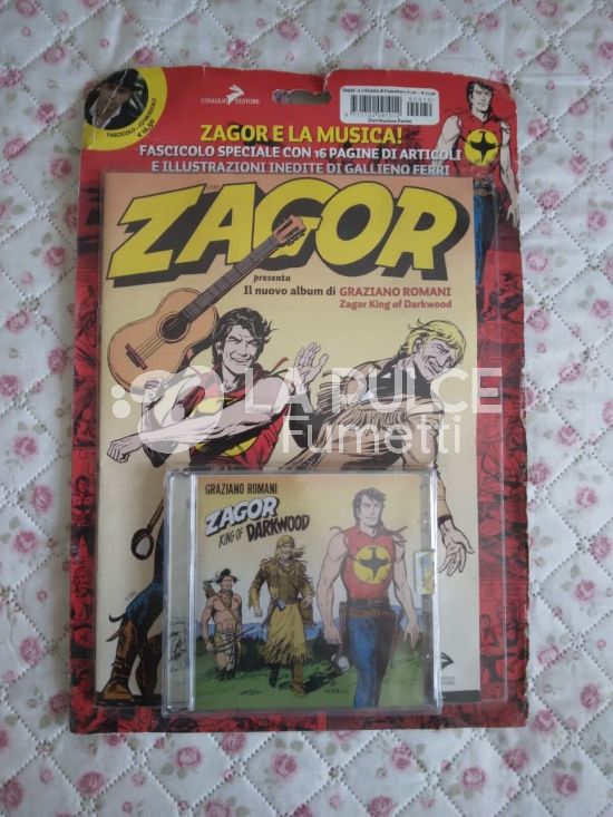 ZAGOR: KING OF DARKWOOD - LIBRO + CD