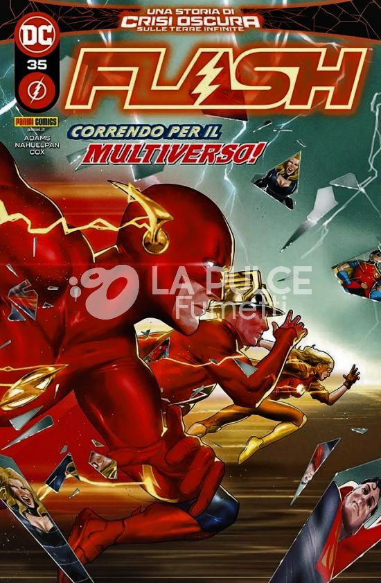 FLASH #    35 - CRISI OSCURA SULLE TERRE INFINITE