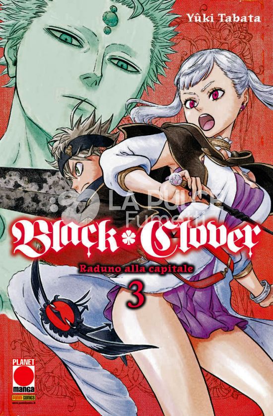 PURPLE #    16 - BLACK CLOVER 3 - 2A RISTAMPA