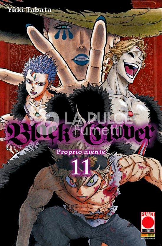 PURPLE #    24 - BLACK CLOVER 11 - 2A RISTAMPA