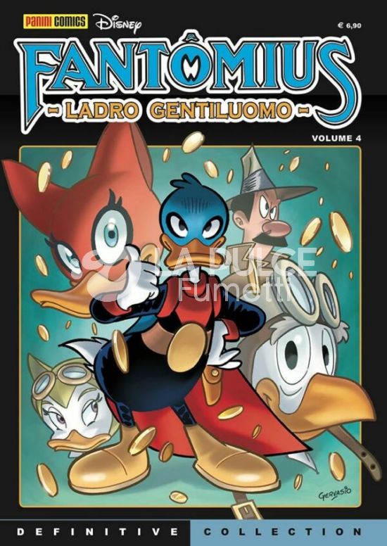 DISNEY DEFINITIVE COLLECTION #    12 - FANTOMIUS - LADRO GENTILUOMO 4 - 2A RISTAMPA