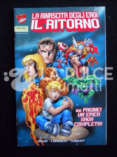MARVEL MEGA #    13 - RINASCITA DEGLI EROI IL RITORNO
