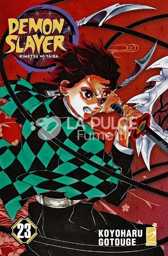 BIG #    86 - DEMON SLAYER - KIMETSU NO YAIBA 23 - VARIANT COVER + MINI SHIKISHI