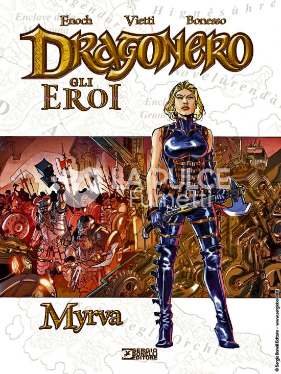 DRAGONERO - GLI EROI #     3 - MYRVA