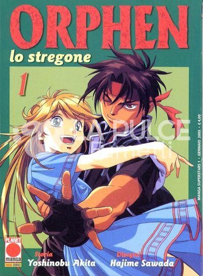 MANGA SUPERSTARS #     1 - ORPHEN LO STREGONE 1