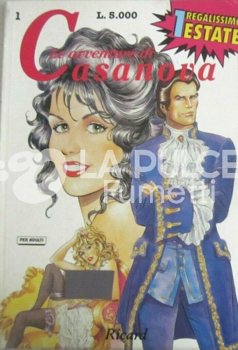 LE AVVENTURE DI CASANOVA #     1