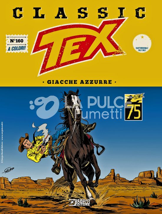 TEX CLASSIC #   160: GIACCHE AZZURRE