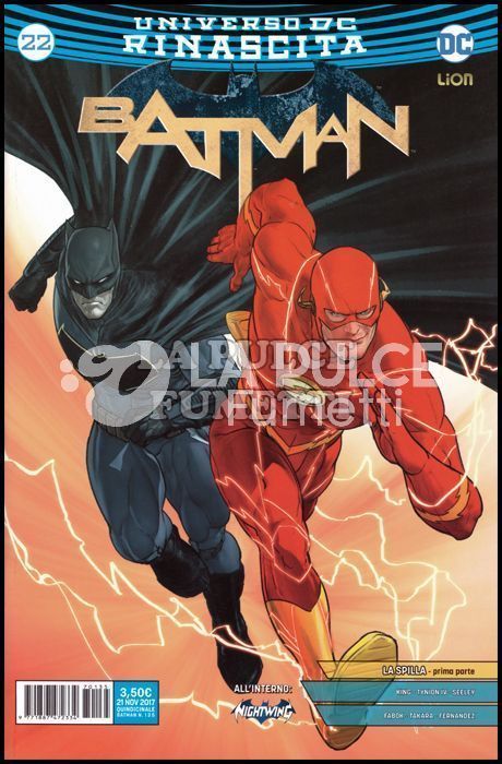 BATMAN FLASH  - LA SPILLA1/4 - RINASCITA COMPLETA NUOVI (BATMAN 22+23 FLASH 22+23)