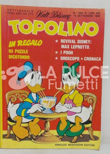 TOPOLINO LIBRETTO #  1294