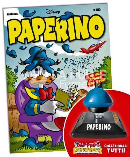 SUPER ALMANACCO PAPERINO SERIE  3 PAPERINO #   515 + I CAPPELLI DI PAPEROPOLI 3 (DI 3): IL CAPPELLINO DA MARINAIO DI PAPERINO