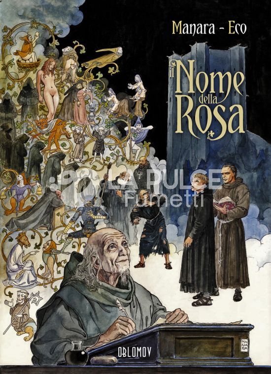 MILO MANARA - IL NOME DELLA ROSA #     1