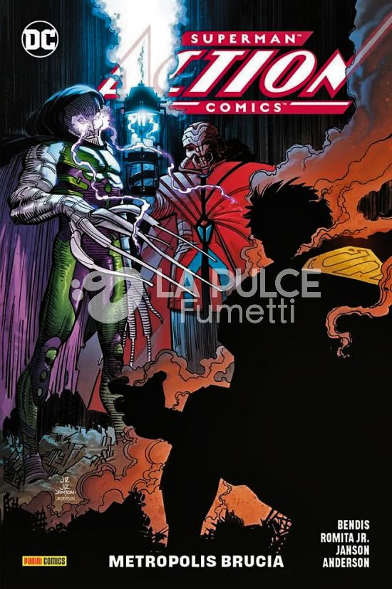 DC REBIRTH COLLECTION - SUPERMAN ACTION COMICS 2A SERIE #     4: METROPOLIS BRUCIA