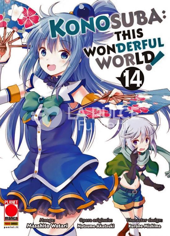 CAPOLAVORI MANGA #   156  - KONOSUBA! - THIS WONDERFUL WORLD 14