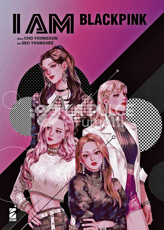 I AM BLACKPINK + SET DI STICKER E ILLUSTRATION CARD