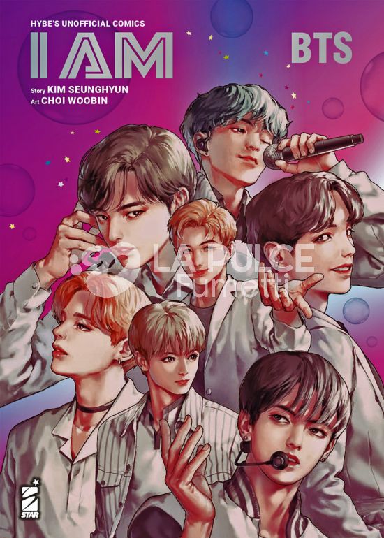 I AM BTS + SET DI STICKER E ILLUSTRATION CARD