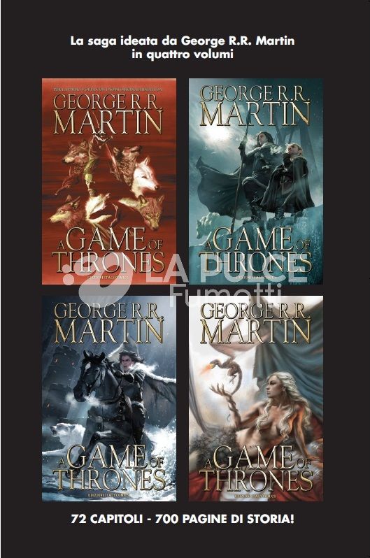 A GAME OF THRONES TP 1/4 COMPLETA NUOVI