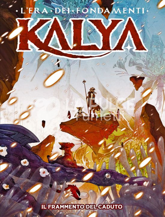 KALYA - L'ERA DEI FONDAMENTI #     1: IL FRAMMENTO DEL CADUTO - COVER CARMINE DI GIANDOMENICO