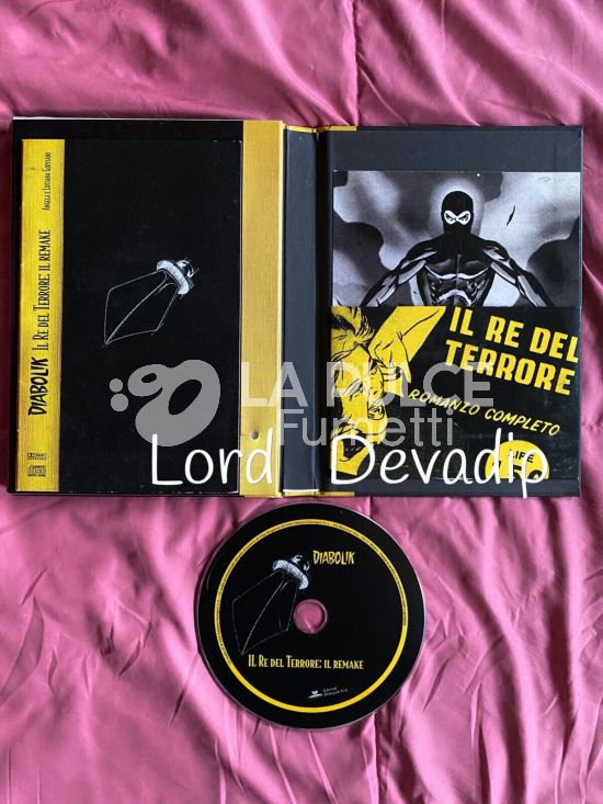 DIABOLIK IL RE DEL TERRORE REMAKE - CD AUDIO 78 MINUTI - EDIZIONI DONEGANI 2016