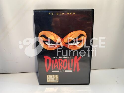 THE ORIGINAL DIABOLIK SIN PC DVD ROM  (GIOCO PER PC ) + FUMETTO INEDITO I GERMOGLI DELLA ROSA BIANCA