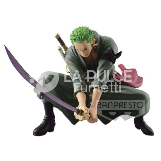 ONE PIECE SCULTURES RORONOA ZORO WORLD FIG.