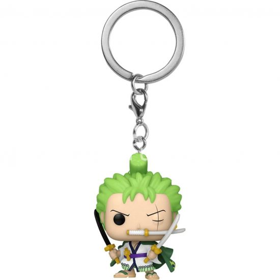 ONE PIECE : RORONOA ZORO - POP FUNKO POCKET KEYCHAN 4 CM