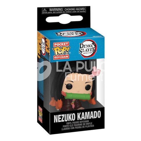 DEMON SLAYER : NEZUKO KAMADO - POP FUNKO POCKET KEYCHAN 4 CM