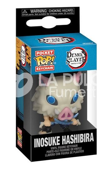 DEMON SLAYER: INOSUKE HASHIBIRA - POP FUNKO POCKET KEYCHAN 4 CM