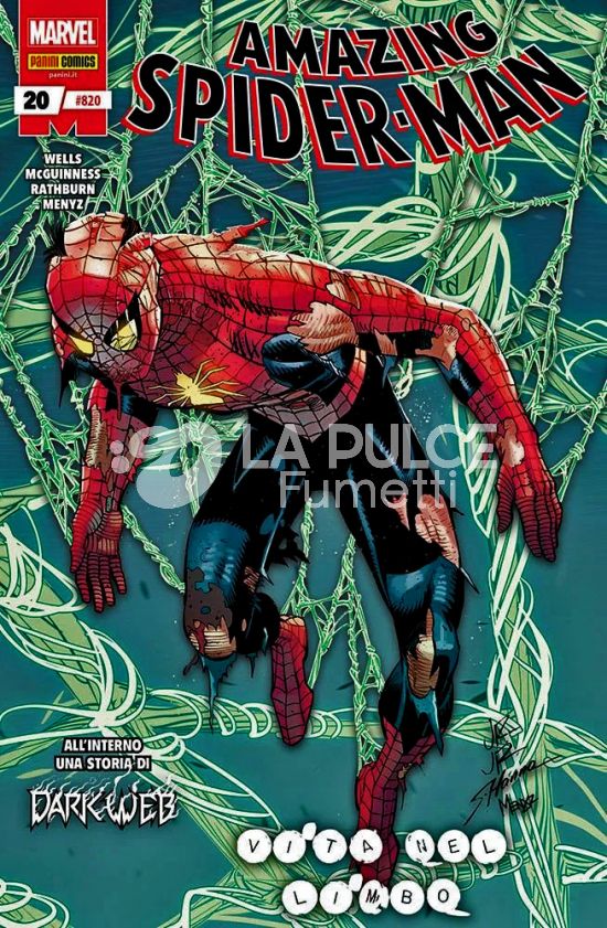 UOMO RAGNO #   820 - AMAZING SPIDER-MAN 20 - DARK WEB