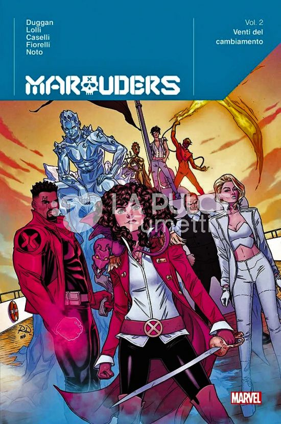 MARVEL DELUXE - MARAUDERS #     2: VENTI DEL CAMBIAMENTO