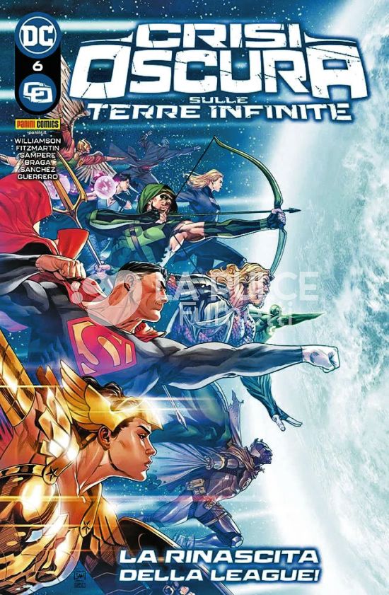 DC CROSSOVER #    29 - CRISI OSCURA SULLE TERRE INFINITE 6