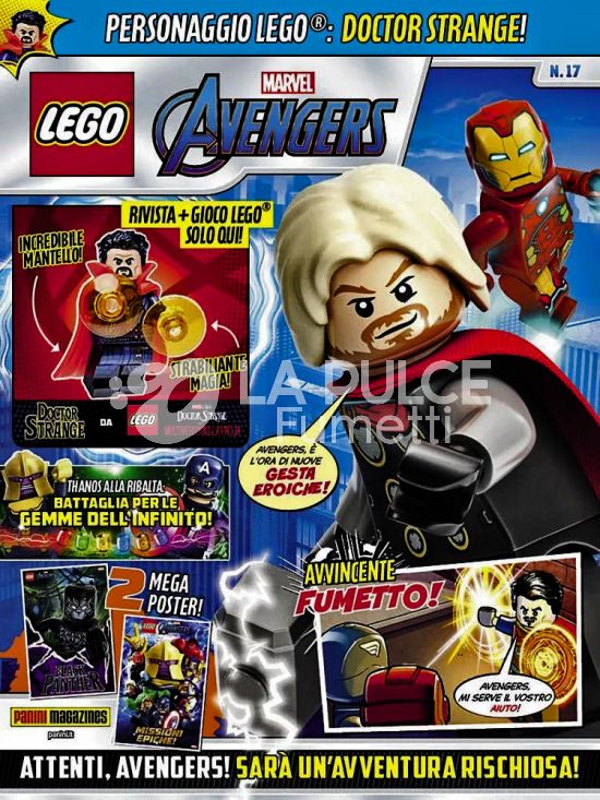 LEGO AVENGERS #     17 + DOCTOR STRANGE