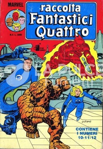 FANTASTICI QUATTRO RACCOLTA #     4