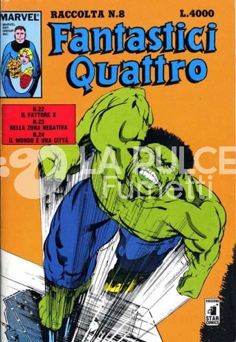 FANTASTICI QUATTRO RACCOLTA #     8 ( FANTASTICI QUATTRO  22-23-24)