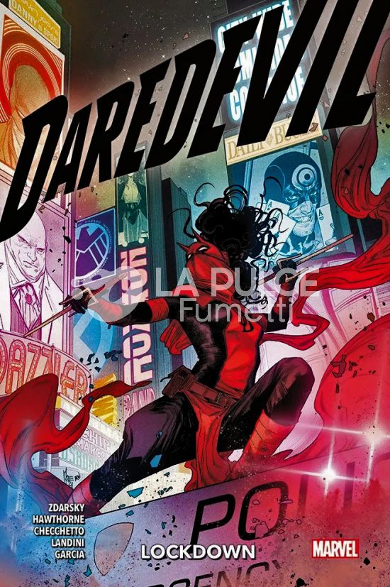 MARVEL COLLECTION - DAREDEVIL 2A SERIE #     7: LOCKDOWN