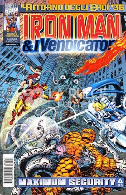 IRON MAN E I VENDICATORI #    65 - RITORNO DEGLI EROI 35 - MAXIMUM SECURITY 4