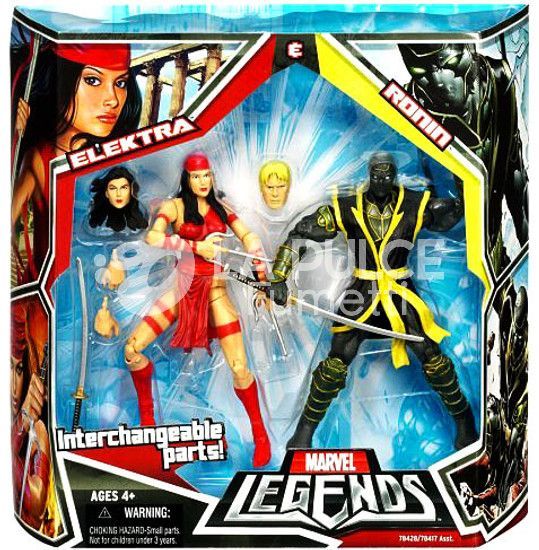 MARVEL LEGENDS TWO-PACK: ELEKTRA - RONIN