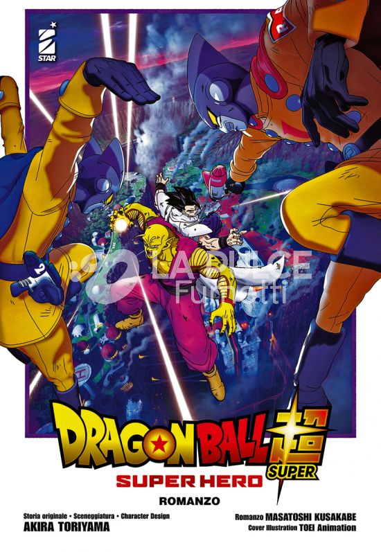 DRAGON BALL SUPER - SUPER HERO - ROMANZO + MINIPOSTER