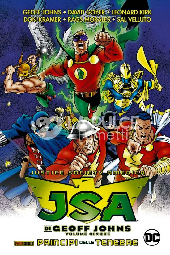 DC EVERGREEN - JSA - JUSTICE SOCIETY AMERICA - GEOFF JOHNS #     5: PRINCIPI DELLE TENEBRE